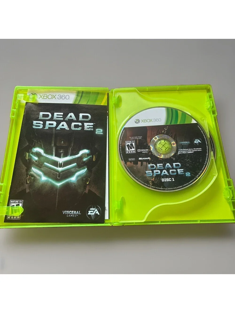 Dead Space 2 Xbox 360 2 Game Set Complete And Working